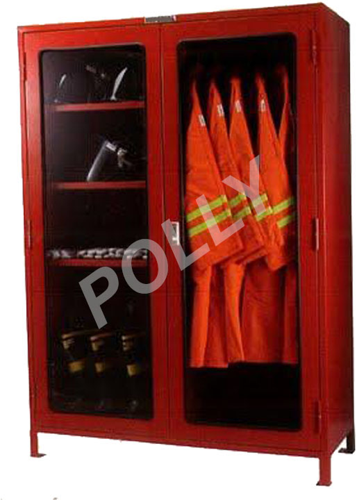 Fire cloth cabinet